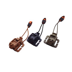 Molle quick-release accessories with elastic rope lock buckle outdoor bag hook clips fasteners storage webbing fasteners Ice Axe clip