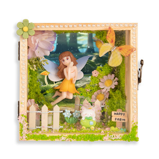 ��ͯŮ��DIY �����ֹ�3D΢���^������ ��߲��ϰ� ����ֹ�����