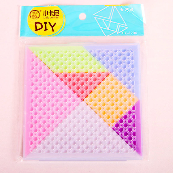 Little Carni 12.5cm Qiqiao Board Puzzle Plastic Plastic Primary…