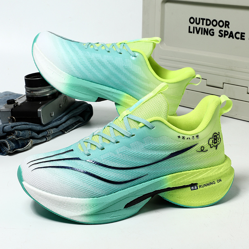 Running Shoes Racing Couple Men's and Women's Youth Sports Running Shoes Breathable Non-Slip Wear-Resistant Running Shoes Racing Couple Men's and Women's Youth Sports Running Shoes Breathable Non-Slip Wear-Resistant
