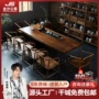 实木高档组合办公室胡桃木