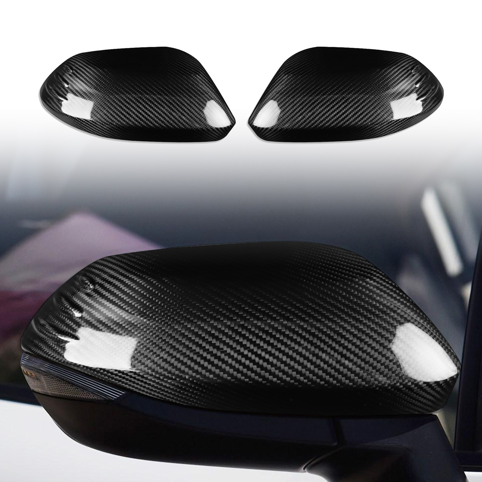 Suitable for Toyota 19-23 Corolla Rayling Rui Set of Carbon Fiber Central Control Steering Wheel Modification Decorative Stickers