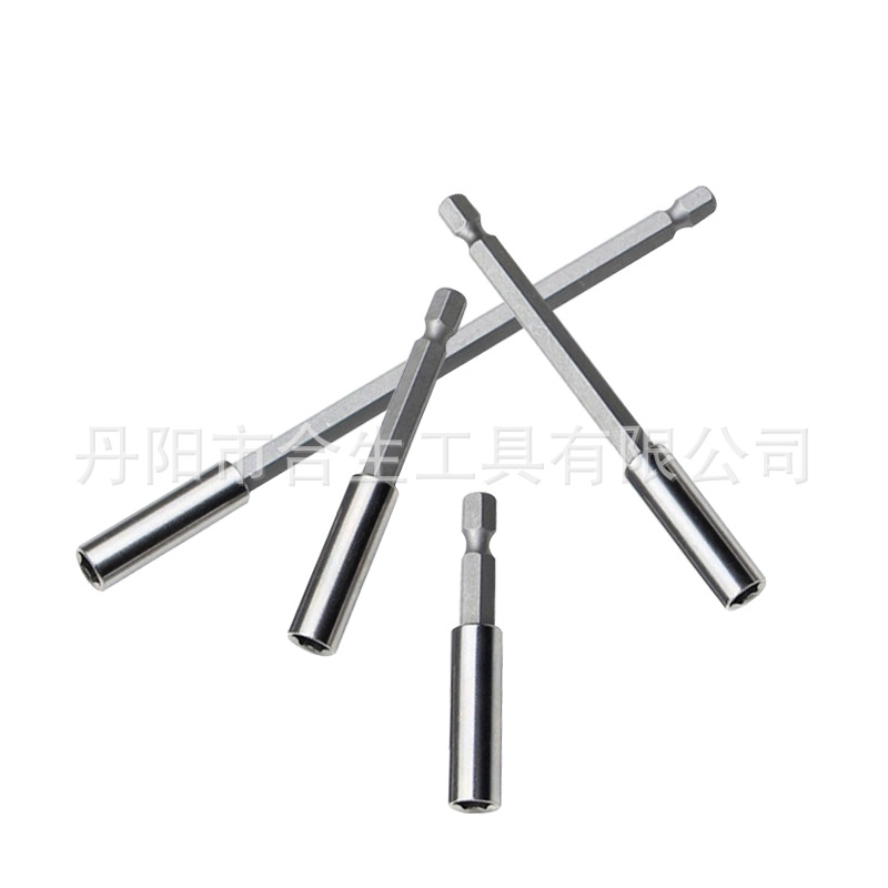 60/75/100/150mm mango hexagonal alargado biela 1/4 Cambio rápido mango hexagonal extensión varilla lote cabeza conector