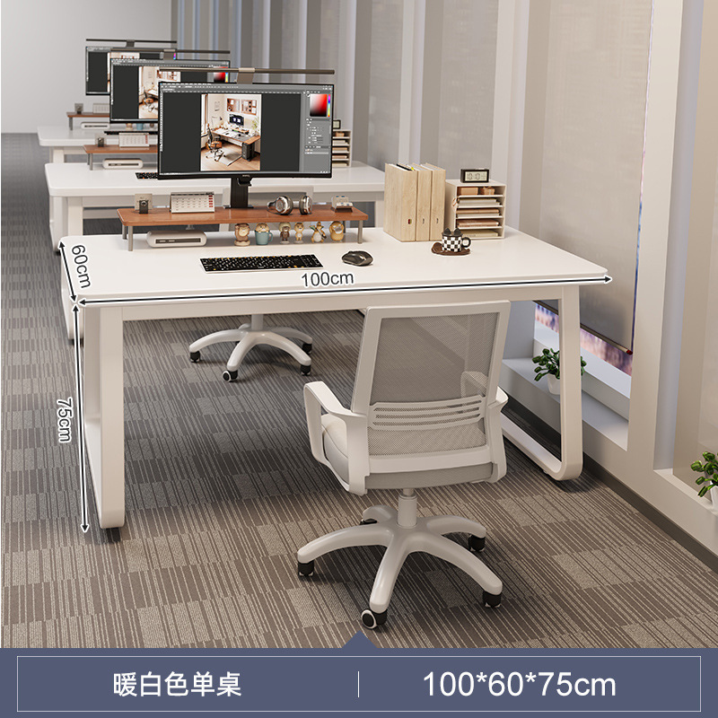 Escritorio simple mesa de oficina moderna mesa de personal mesa y silla combinación de personal personal de escritorio simple escritorio para el hogar escritorio para computadora