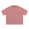 Washed brick red (regular loose short sleeves)