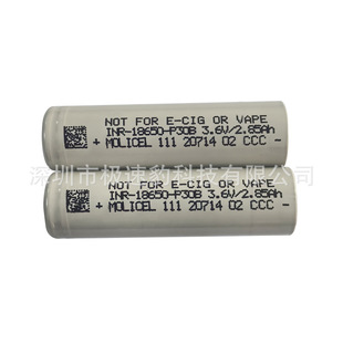 AƷħ��molicel 18650 P30B�͜��늳�3000mAh�o�˙C40A���m���