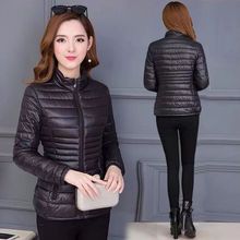 棉服女新款短款羽绒棉衣上衣轻薄小棉袄中年妈妈秋冬季外套女