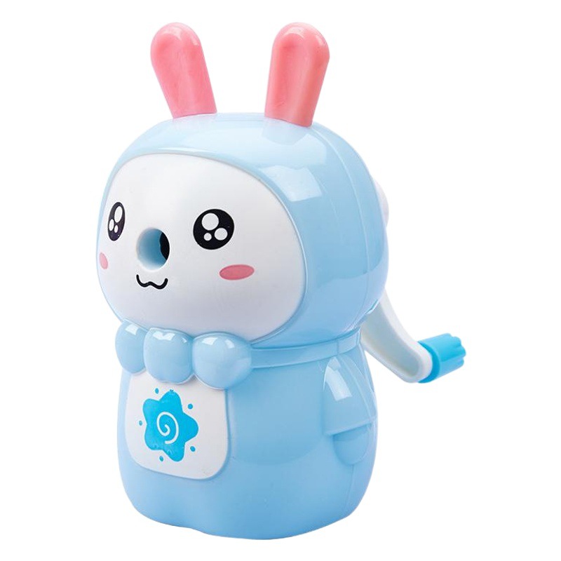 7808 Sacapuntas de lápiz de conejito suministro directo de fábrica sacapuntas Sacapuntas de lápiz automático alimentación de la pluma Sacapuntas de corte ahorro de mano de obra plomo no pegado