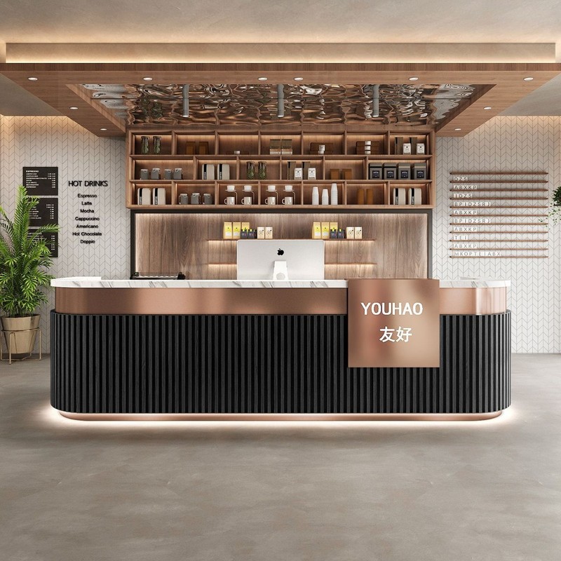 咖啡店酒吧收银台蛋糕店奶茶店餐厅前台健身房瑜伽馆接待台吧台|undefined