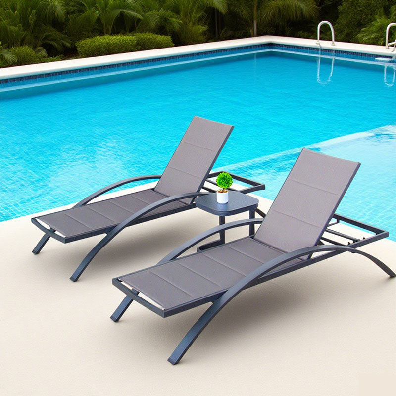 Silla al aire libre Residencia patio piscina silla de playa silla de ocio a prueba de agua protección solar villa nórdica silla de playa jardín