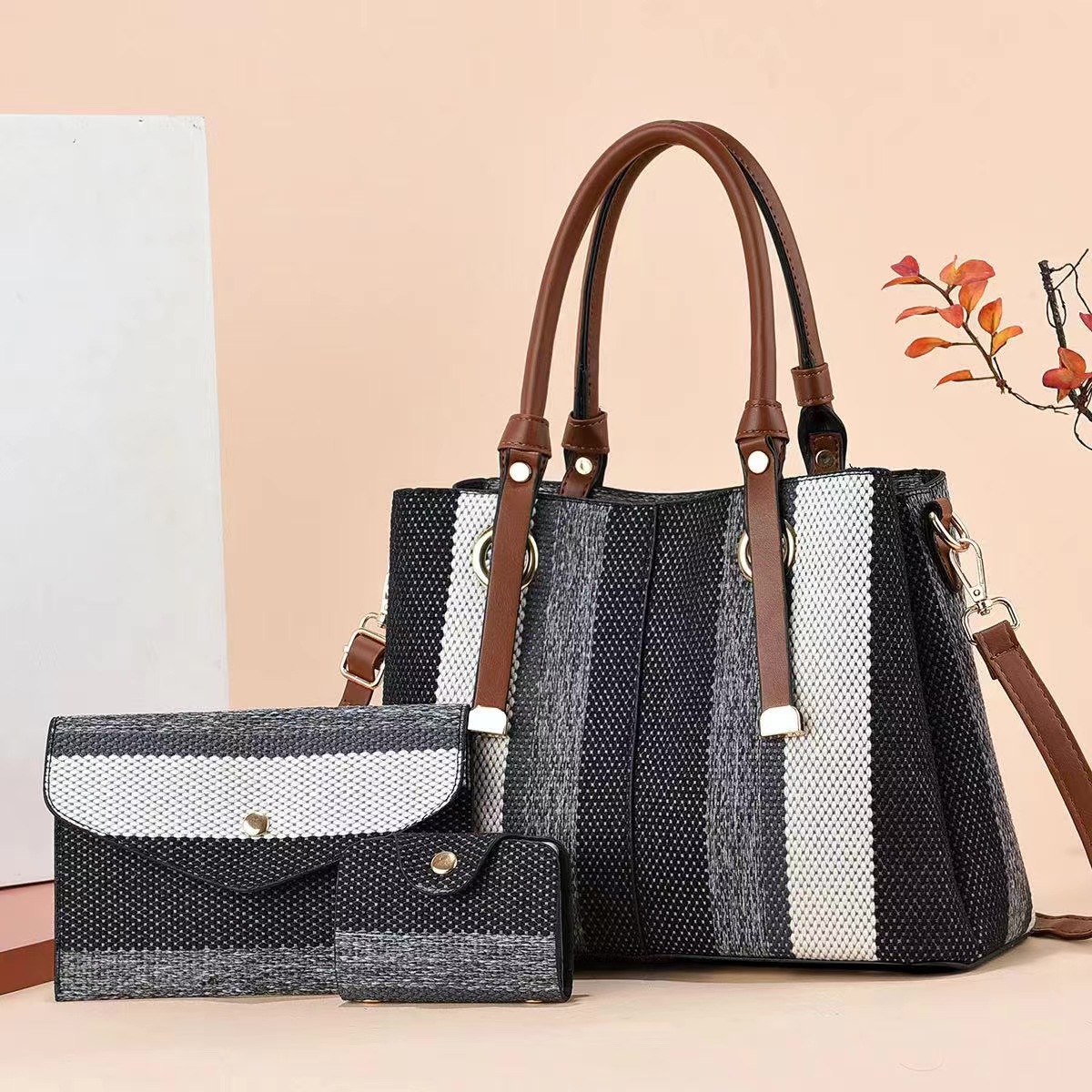 Temperamento versátil, nuevo bolso coreano, bolso de hombro de moda, bolso de hombro de mujer, bolso de mujer, bolso grande para mujer