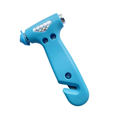 Car safety hammer broken: Qəza çəkici - light-blue