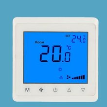 廠家批發空調溫控器暖氣暖通溫控開關數顯智能溫控面板新風機溫控