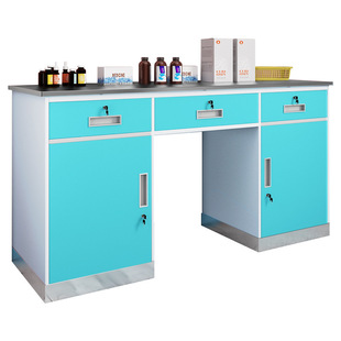 Disposal Table Clinic Diagnosis and Treatment Table Operation Disposal Table Medical Dispensation Table Stainless Steel Workbench