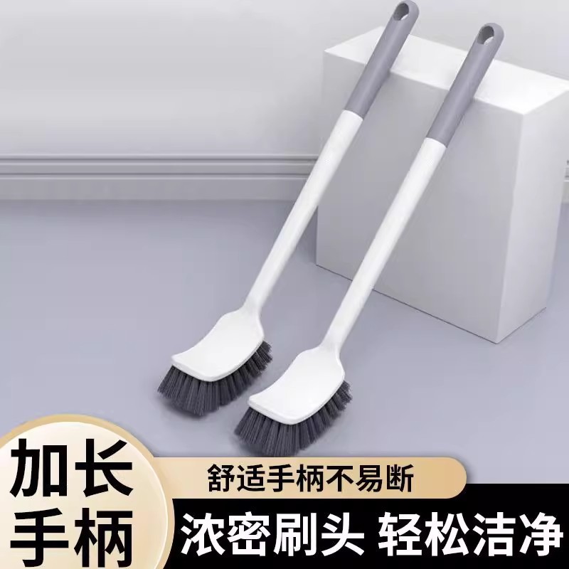 Household Toilet Brush Long Handle Bathroom Cleaning Set No Dead Ends Squat Pit Soft Hair Wall Hanging Toilet Brush Toilet Brush