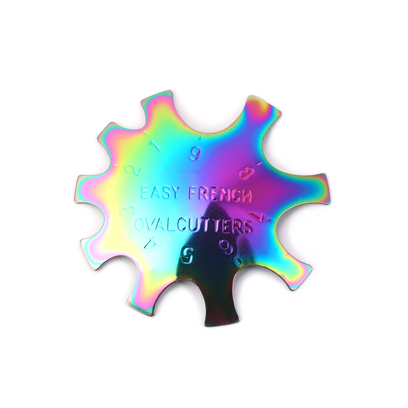 E estilo Chapado en color