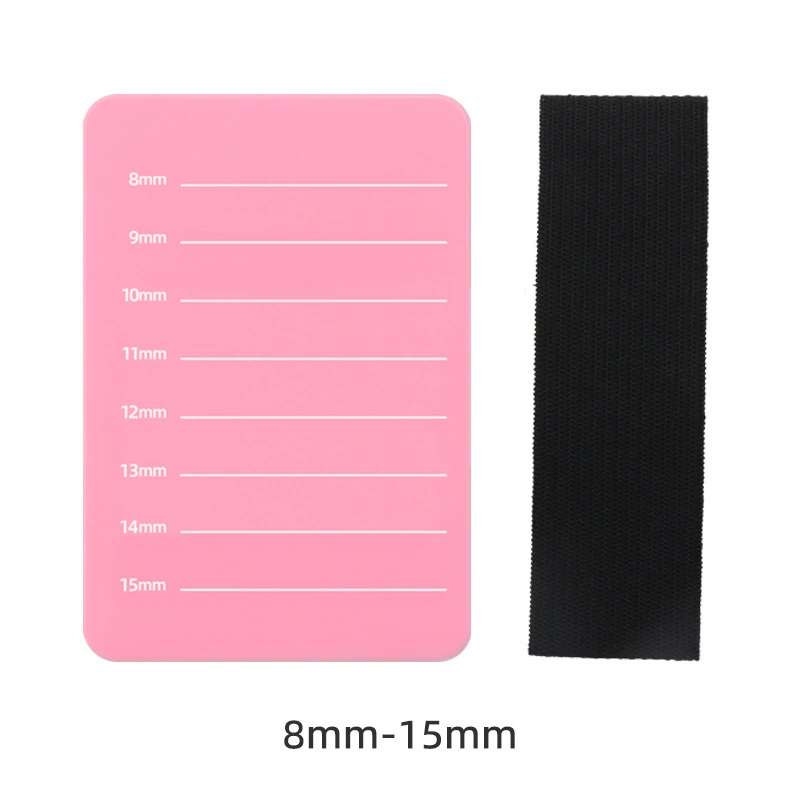 Й eyelash extension hand plate acrylic + elastic strap, 14–15 мм помечено, портативный инструмент