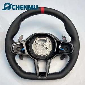 BMW G seriyası G20G30G01G05 üçün modifikasiya edilmiş CS karbon lifli sükan