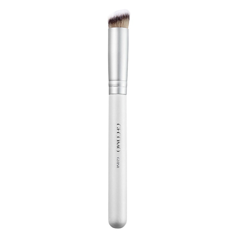 Brocha correctora angular Xierui GECOMO 270, brocha correctora de ojeras de cabeza plana, brocha correctora sin costuras para el contorno de ojos, brocha de maquillaje mejorada.