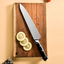 厂家直供 定制三颗钉厨师刀 刺身刀切菜刀厨房刀具不锈钢刀厨师刀