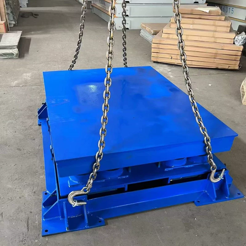 Цифровые напольные весы Yizhou буферного типа 5T с пружиной, 6 тонн, трехслойные цифровые платформенные весы, буферные весы из углеродистой стали 8 т