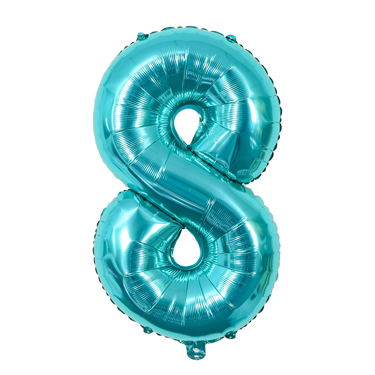 Versión estadounidense de 32 pulgadas del Globo de película de aluminio azul nepalés 8 (con embalaje independiente)