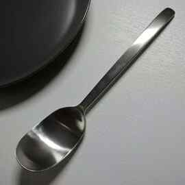 大号加厚食品级哑光拉丝不锈钢勺子长柄汤匙勺沙拉搅拌勺家用餐厅