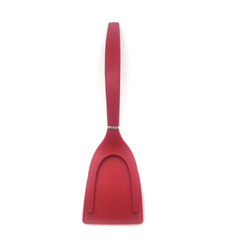 Two-in-one nylon egg spatula food clip fried egg steak fried fish pancake fruit multi-purpose non-stick spatula