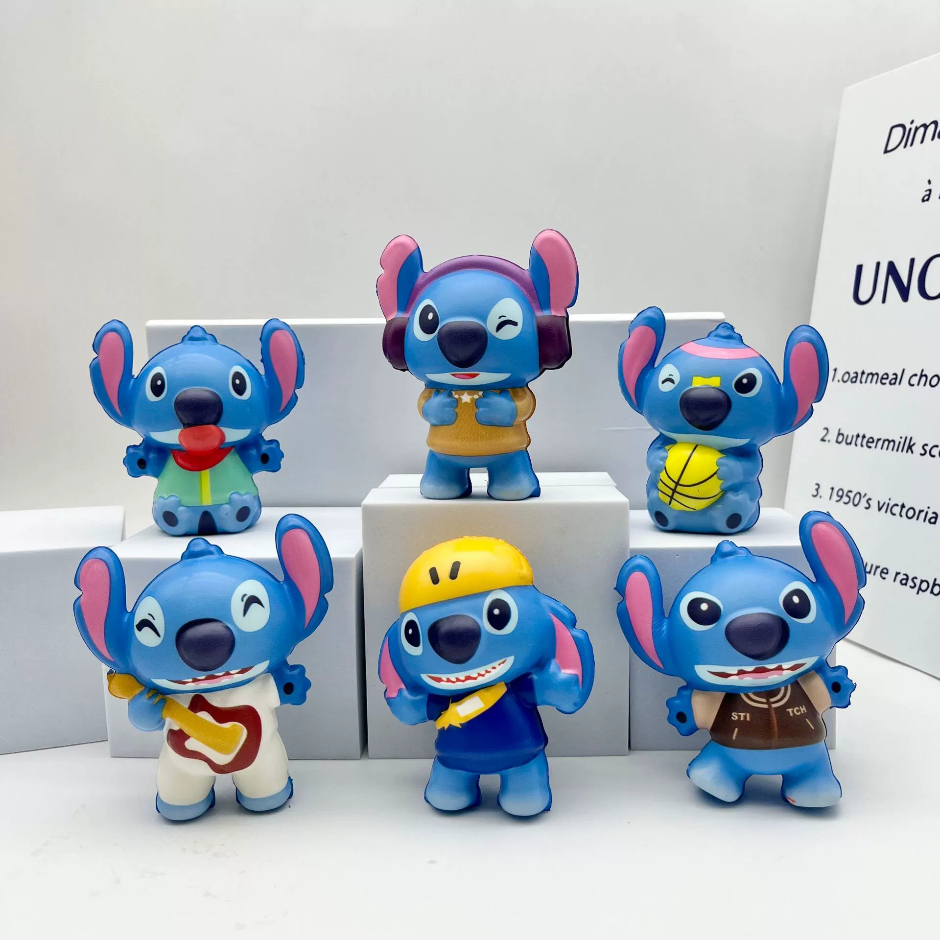 Популярная креативная антистресс-игрушка Stitch, мягкий силиконовый медленно восстанавливающийся антистресс-артефакт для снятия напряжения