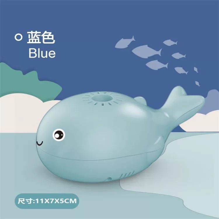 Tiktok the same cross-border children's electric fan levitation blow ball toy mini ocean small whale fan levitation ball