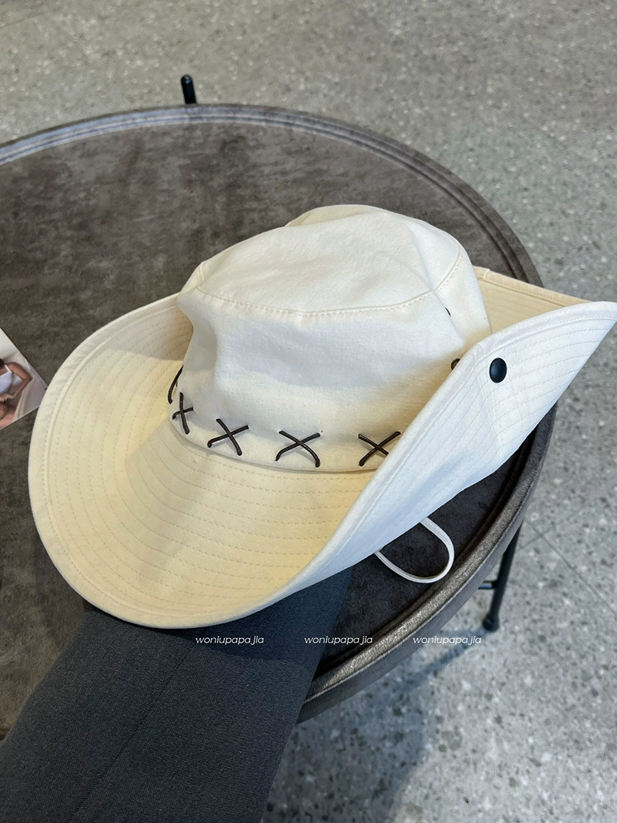 Denim travel climbing sun hat for camping