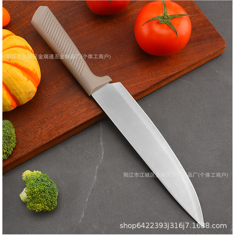 Export Stock Kitchen Knife Set Stainless Steel Knives Double-Sided Water-Absorbing Fruit Knife Peeler Combination Knife Set