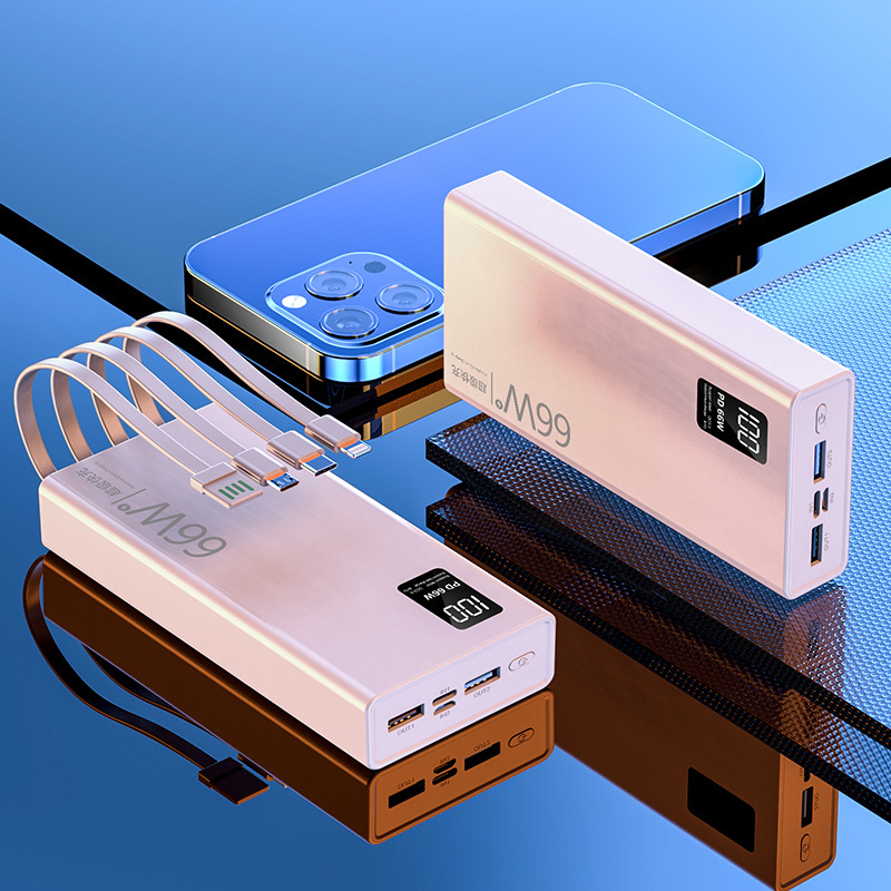 3C認定66W超高速パワーバンクにはケーブルが付属しています 20000mAh 10000超薄型ポータブル大容量電源|undefined