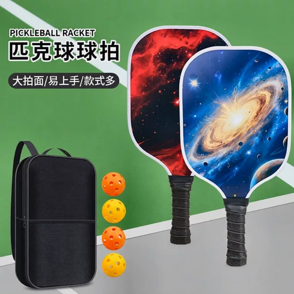Professional pickleball paddle, pickleball racket, fiberglass pickleball paddle, carbon fiber, non-slip