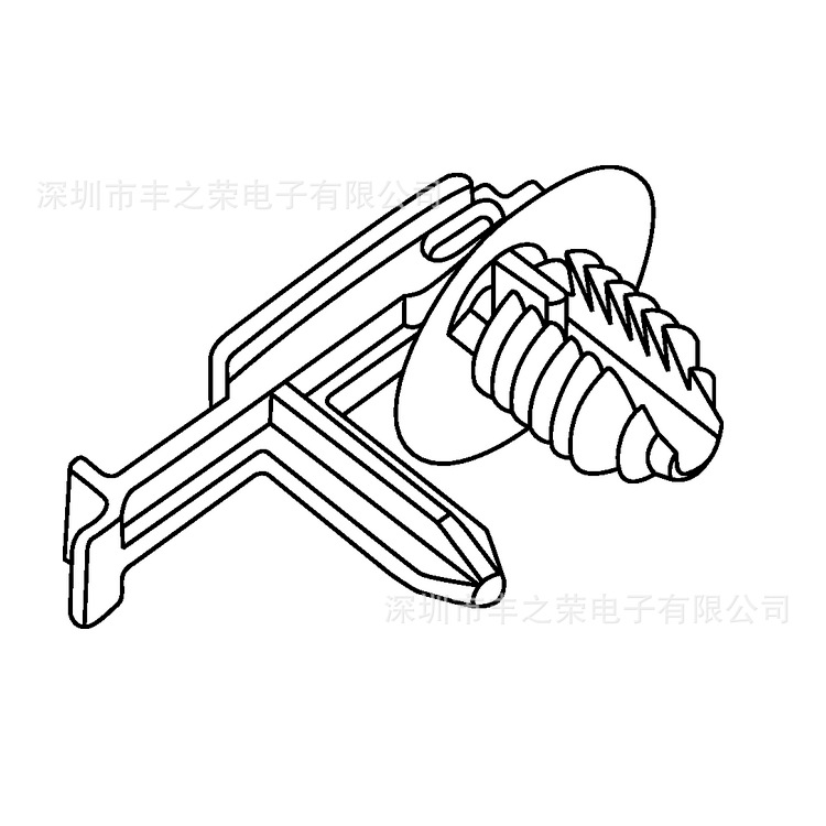 HELLERMANNTYTON������̫ͨ���¹̶�Ԫ��ԭ����CCFT6LG 151-01141