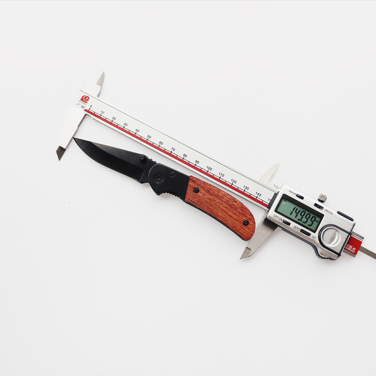 木手柄迷你户外露营小折刀。