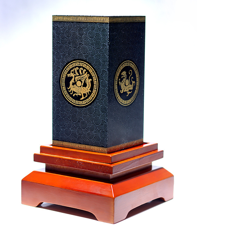 新款天然正品和田玉青玉印章四方神兽投资玉料2.5公斤玉石摆件