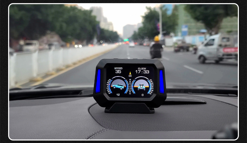 Cross-Border New Product Car Hud Head-Up Display Car Obd Universal High-Definition Portable Driving Computer Display