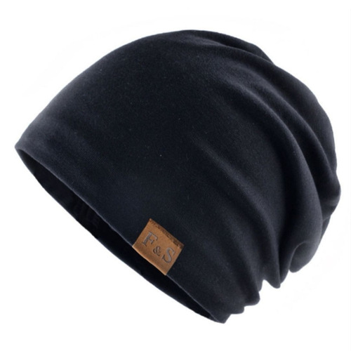 Cross-border unisex men's and women's solid color cotton beanie FS unisex cycling windproof warm hat postpartum hat wholesale