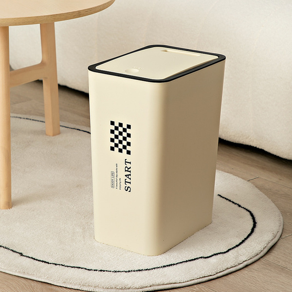 High quality capacious garbage can for home use