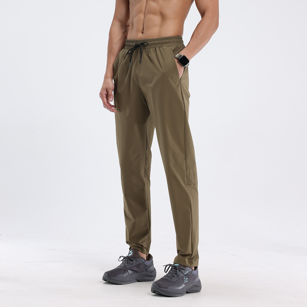 Lulu pantalones deportivos ociosos para hombres otoño y invierno al aire libre correr pantalones de entrenamiento de baloncesto sueltos pantalones de gimnasio cabello