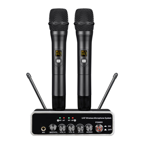 Cross-border private model U-section wireless microphone for two, TV KTV mobile computer singing dynamic microphone