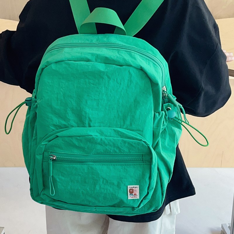 Cross-border fashion solid-color kindergarten backpack, children's backpack, 2026 new casual and trendy small backpack