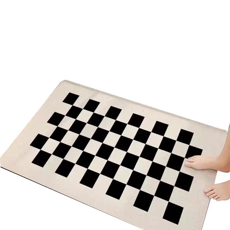 Badmat van technische stof antislip sneldrogend en absorberend_voghion.com