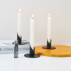 New American Candid Candid Candy Black Craft Creative Iron Candle Candle Candle Candle Candle Candle Cup Wholesale