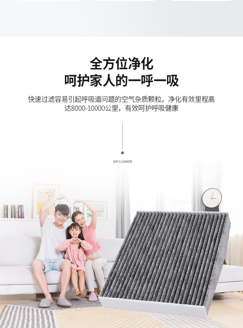 Suitable for Filters: Honda Air Conditioning Filter Element Crv Accord Civic Fit Xrv Air Honda Crv Air Conditioning Filter Element