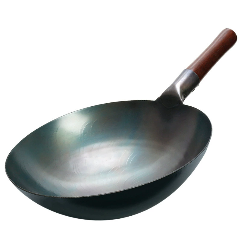 Занчжоу handmade iron pot безпригарный вок домашняя сковорода газовая плита старый чугунный котел большая лошадина лопатка