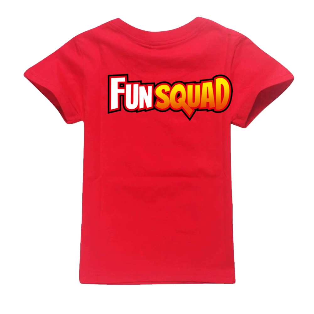 Children's cotton T-shirt Boy Fun Squad Gaming Cartoon T shirt Print Kids T-shirt Girl's Harajuku Summer 3D Short Sleeve T-shirt t-shirt in kid	