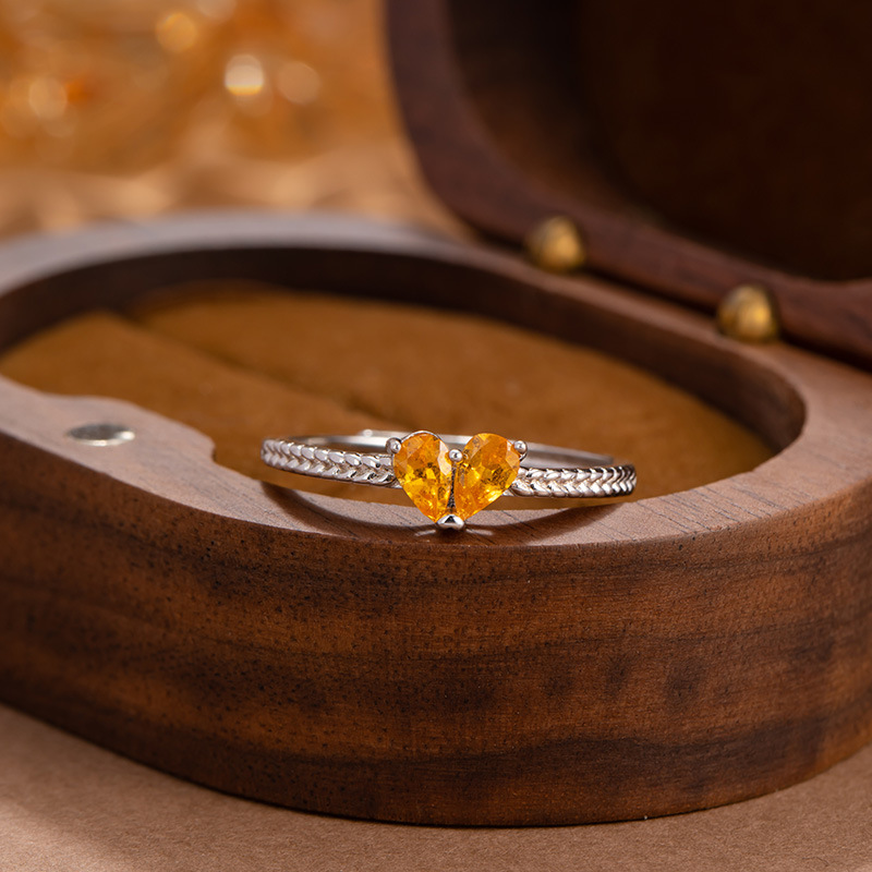 Anillo de amor ins coreano piedra Fanta natural s925 anillo de plata esterlina personalidad de alto nivel femenino atmósfera simple y versátil