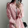 Pink suit